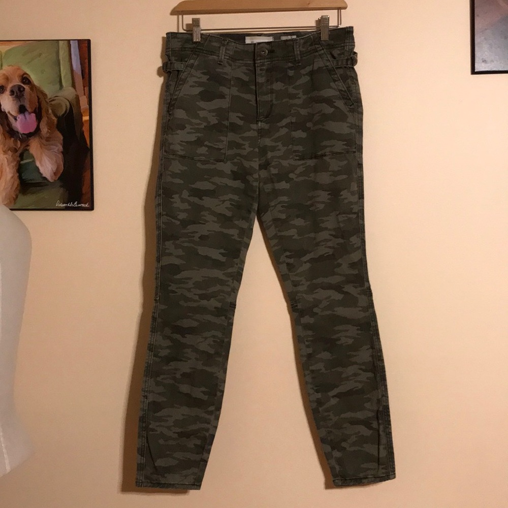 ANTHROPOLOGIE HEI HEU SLIM UTILITY PANTS